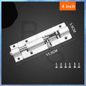 Door Hasp Latch Lock 304 Stainless Steel Safety Packlock Clasp For Outdoor&indoor