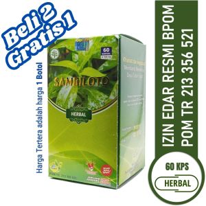 Sambiloto Terdaftar BPOM 100% Original isi 60 Kapsul