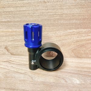 Full bộ Núm tăng chỉnh Phuộc HPA núm lớn xài phuộc YssOhlinsRCBYssNitron... màu đen núm xanh bên trái