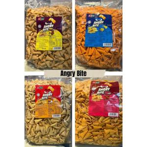 Makanan Ringan D-Jack Keju Ayam Halal Thai Cili Manis BBQ Kerucut 1KG Pedas Angry Bite Spicy - Food Snack