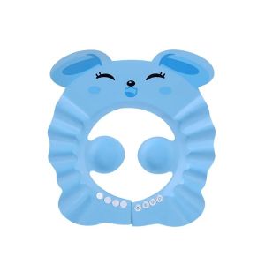 FFBH Adjustable Baby Shower Cap Waterproof Hair Washing Bath Hat Eye Ear Protection Shampoo Shield Visor for Toddlers Infant K6R8Z