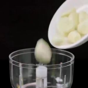 LODER Wireless Mini Electric Garlic Chopper USB Rechargeable Mini Food Chopper Ginger Vegetable Mincer 100ML 250ML
