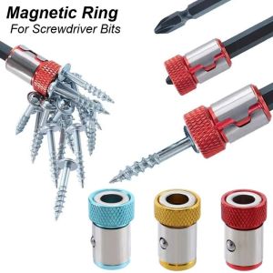 ERMENLED Removable Part ic Screwdriver Bit Holder Strong izer 1/4 Inch Screwdriver Head Bit Holder Universal Anti-Corrosion ic Ring Bit Holder For Power Tools