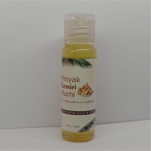 Oil Aromatik Penyegar Rambut & Anti-Kerut Mini 30ml - Minyak Kemiri Alami BPOM