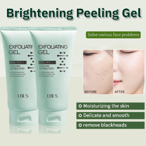 Facial Exfoliating Gel Moisturizing Whitening Cleaner Acne Blackhead Brightening Peeling Gel Body Scrub