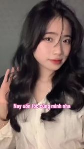 Máy uốn tóc tự động ion âm DETI chất liệu gốm sứ không làm tổn thương tóc