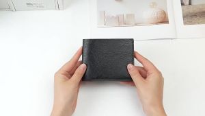 Manufacturers In-Stock Short Mens Wallet Customizable logo  Multifunctional Card Wallet 2 Coin Purse Special Offer [ Free Shipping ]