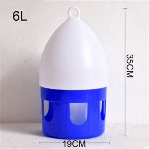 DAPPER 2/6/8L Bình nước uống cho chim Tự động Treo Dụng cụ cho chim bồ câu ăn Đồ Dùng cho chim Nhựa Máy tưới nước cho chim bồ câu Ngoài trời