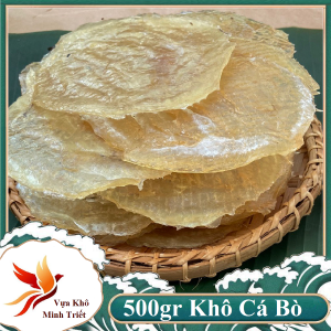 500gr Cá Bò Khô Loại 1 Thơm Ngon Ăn Là Ghiền Luôn- VỰA KHÔ MINH TRIẾT