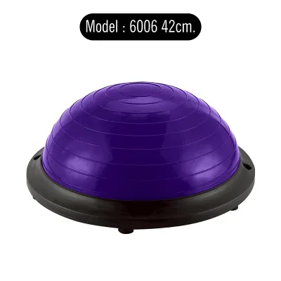 ( 42CM) (TẶNG BƠM + DÂY 2 KÉO) BG - Bóng Thăng Bằng Hình Bán Nguyệt Huấn Luyện Viên Thăng Bằng Bóng ổn định Bài Tập Nửa Bóng