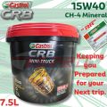 Toyota Hilux Nissan Navara Isuzu D-Max Castrol Genuine Engine Oil 15W40 CH-4 Mineral 7.5L Diesel mileage 5K. 