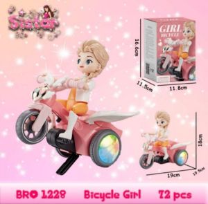 PROMO MAINAN ANAK PEREMPUAN SEPEDA DANCING / MAINAN ANAK BICYCLE GIRL DANCING SEPEDA BRO1228 / MAINAN MURAH ANAK PEREMPUAN
