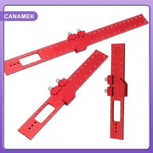 【CANAMEK】 Chính xác t loại túi Cai Trị inch Metric công cụ đo lường với trượt dừng cho mộc đánh dấu đa chức năng đo Viện trợ công cụ