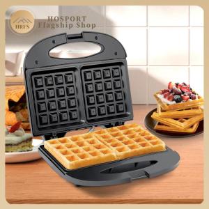 【-HRFS】 Waffle Maker Belgian Waffle Maker Portable Chaffle Maker Non Stick Mini Waffle Maker Machine for Waffles Sandwiches