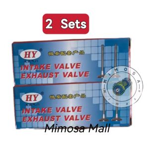 Mimosa 1Set Engine Valve Intake Exhaust 192F Aircooled Diesel Engine 2-Pack for Efficient Performance