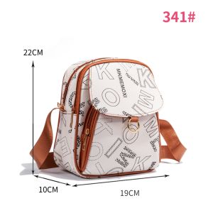 VIVIBAGS #341 FASHIONS BAG  LEATHER MATERIAL ADJUSTABLE SLINGBAG  FOR WOMEN