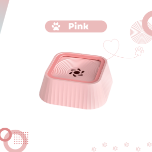 Pawfect Square Water Floating Control Pet Water Bowl No Wet Mouth Dog and Cat Drinking Fountains Bowls Water Feeder