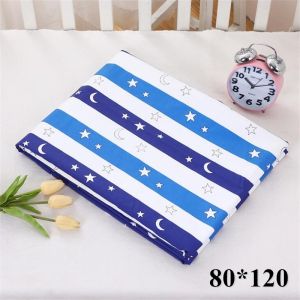 ZEEMIN Halloween Christmas Reusable Cloth Diaper Baby Changing Pad Newborn Cotton Waterproof Washable Changing Pats Floor Play Mat Mattress Cover Sheet