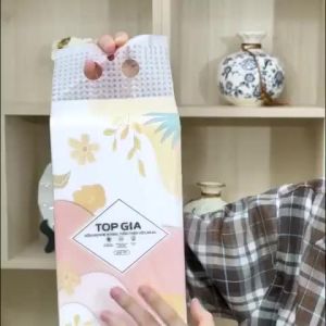 Khăn giấy vệ sinh treo tường Tiểu Hạ 1000 tờ làm từ bột gỗ thiên nhiên an toàn 6 bịch hoặc 10 bịch