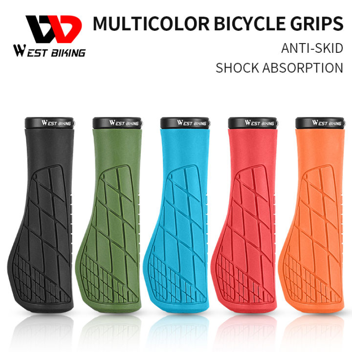 tay cầm xe đạp Tay Nắm Xe Đạp WEST BIKING, Bọc Tay Lái Cao Su MTB Tay ...