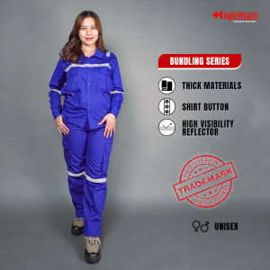 Wearpack Safety Setelan Warna Biru Benhur