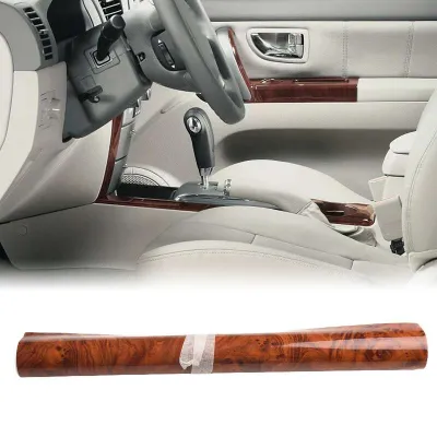 thêm một liên lạc của sang trọng với vân gỗ nhãn dán Vinyl Decal cho nội thất xe hơi .AutoMaxion