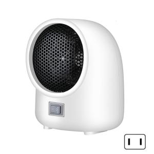 Energy Efficient Small Space Heater 500W Bedroom Heater Suitable for Office Desktop and Bedroom with Quiet Operation