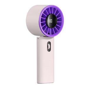 New Portable Handheld Turbine Fan 100 speed USB Rechargeable Mini Fan