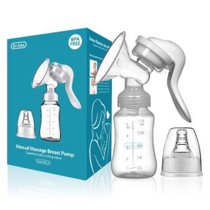 Dr.isla Pompa Asi Manual Breast Pump Pumping Asi Manual Pompa Air Bayi Breastfeeding 150ml BPA Free MB6