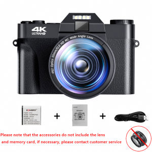 NEW Release 48MP Camera Digital Wifi 4K YouTube Vlogging Camera 16X Zoom Digital Camera Gift for Friends Family