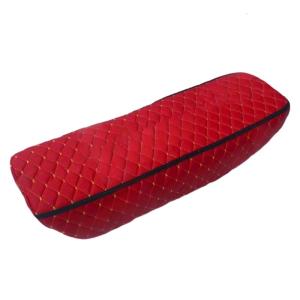 ผ้ากันลื่นป้องกันถังน้ำมันมอเตอร์ไซค์หลักฐานการขัดถูระบบติดตั้งผิวสีแดงมองเห็นได้ชัดเจนในทันที