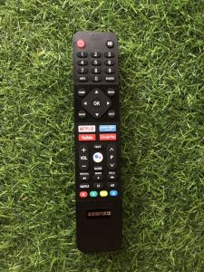 Điều khiển tivi ANSANZO giọng nói chính hãng - Remote điều khiển tivi giọng nói ANSANZO  - Đầu bấm tivi ANSANZO bằng giọng nói chính hãng- Tặng kèm pin