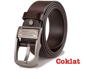 MURAH IKAT PINGGANG WJ350 Tali Pinggang Pria Sabuk Kulit PU Man Belt