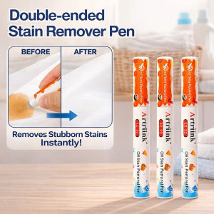 JMY Dual-Head Portable Stain Removal Pen for Home Use Multi-Functional Laundry Care No Water Needed Outdoor Emergency Cleaning