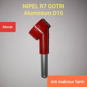 Nipel R7 Gotri Aluminium D10 Dot Minum Kelinci Hamster Marmut Tupai Burung Mini Landak