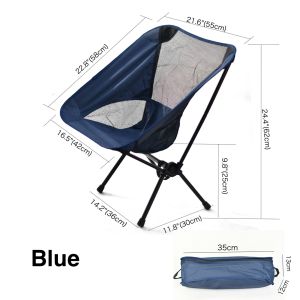 SG Ready Stock Trending Foldable Camping Chair Outdoor Folding Chair Portable Lightweight Camping Fishing Leisure Backrest Beach Chair Camping Chair
