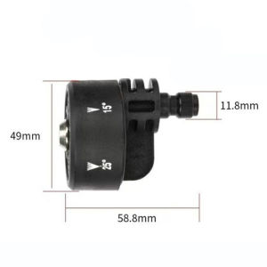 6 In 1 High Pressure Nozzle Cordless Washer Nozzle 1/4 Quick Connector Car Cleaning Spray