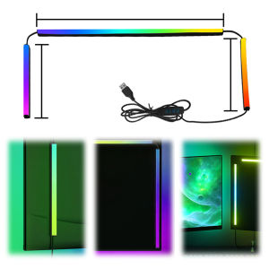 USB RGB LED Strip for Monitor Backlight RGB Gaming Lights for PC and Home Theater Decor