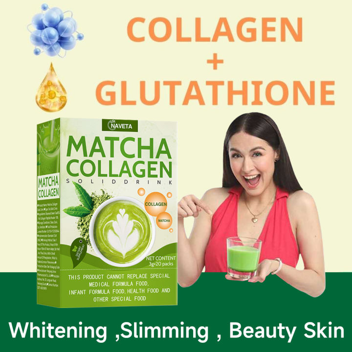 Matcha Collagen Powder Organic Whitening Slimming Matcha Solid