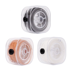 3 cuộn chỉ khâu bọc chịu lực cao sợi nylon cho máy may khâu tay Giày thảm da