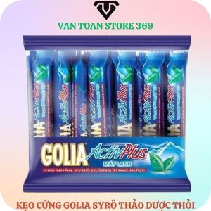 Kẹo cứng GOLIA active plus nhân syrô thảo dược thỏi 29.5g