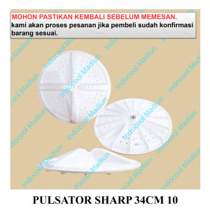 PMCS10 PUTARAN BALING-BALING MESIN CUCI / PULSATOR GIGI 10 / PULSATOR SHARP 34CM 10