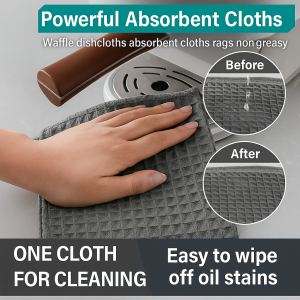 Dishcloth No Cloth Damage Wipe the Glass Tablecloth Non-stick Cleaning Energy Saving High Efficiency