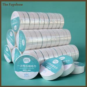 [The Fayshow] 10PCS Set Compressed Towel Travel Quick-Drying Towel Trip Disposable Hotel Washable Cloth Towel Napkin Washcloth Outdoor Travel