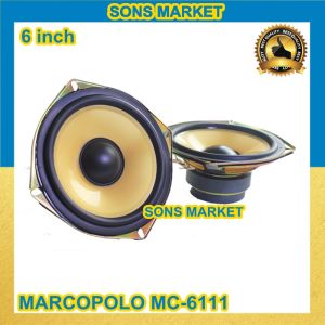 SPEAKER SUBWOOFER MOBIL 6inch 6" MARCOPOLO MC-6111 MC6111