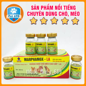Marphamox-LA 5ml x 15 chai Chữa  bệnh chó mèo cao cấp PET-698