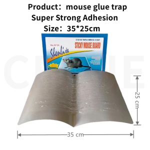 CBLUE 20PCS Big Sticky Mice Glue Trap 1.2M Mouse Board High Effective Rodent Rat Snake Bugs Catcher Pest