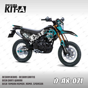 stiker KLX 150 SM 2023 terbaru stiker decal new klx sm 150 GRAFFITY MASK D-A8-071D-A8-068 D-A8-066 A8-050 A8-053 A8-055 A8-046 A8-051 A8-058