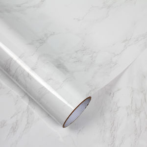 Wallpaper Waterproof Bathroom Kitchen Oil-proof Wall Sticker Moisture-proof Table Cabinet Stickers