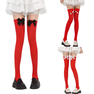 Women's Thigh High Stockings: A Guide to Red Over The Knee Highs Socks